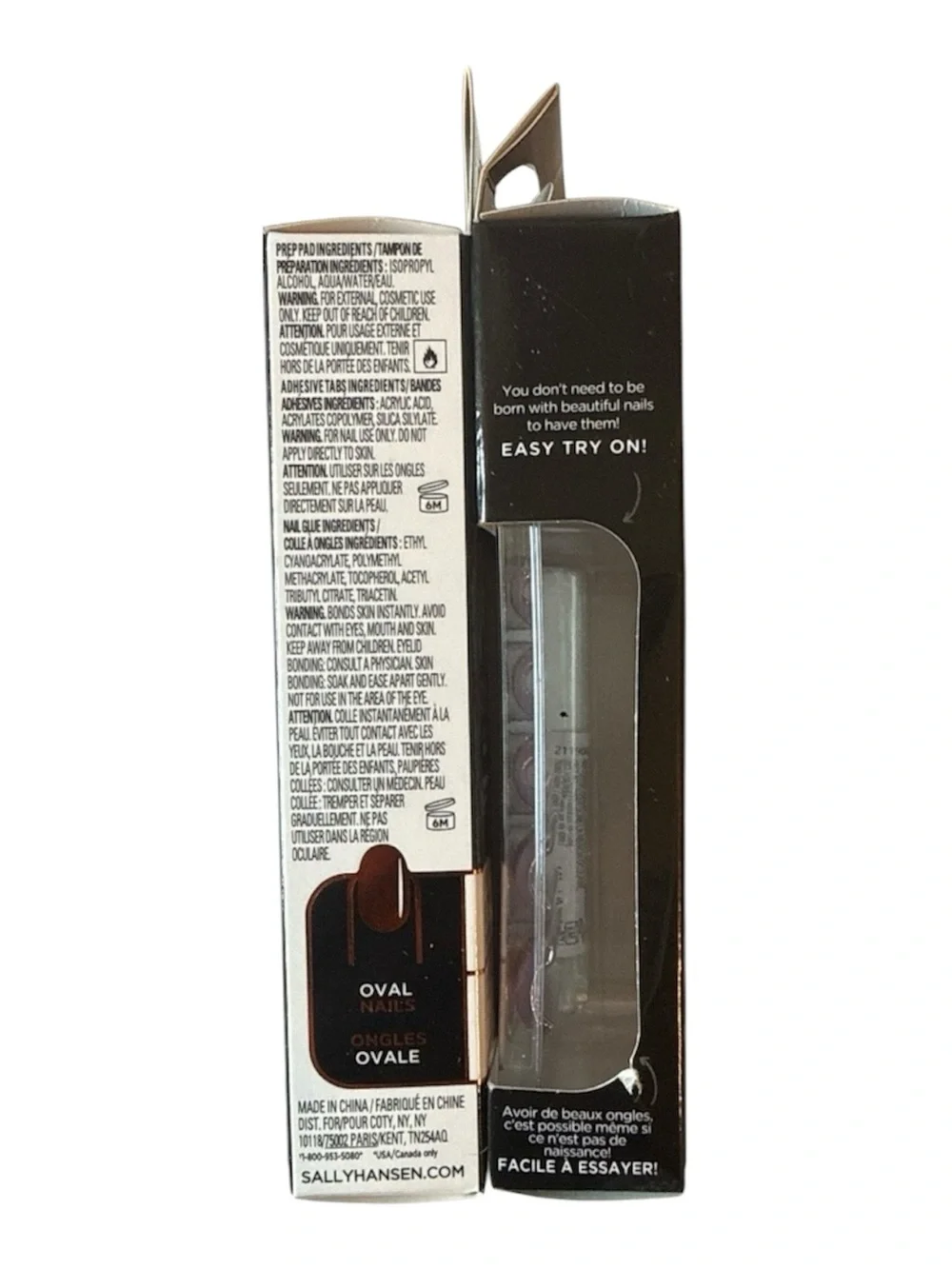 2 SETS of Sally Hanson Salon Effect Perfect Manicure “Outside The Line” (OV151